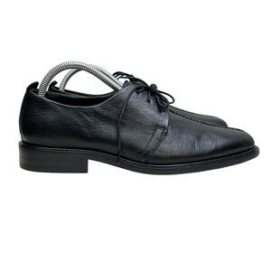 Cole Haan Mens Oxford Beckett Black‎ Leather Lace Up 3 Eyelet Split Toe Sz 8M